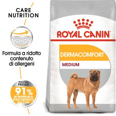 Royal Canin Medium Dermacomfort 3kg - Crocchette per Cani Royal Canin Medium Dermacomfort 3kg - Crocchette per Cani